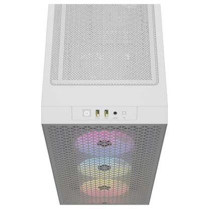 Corsair 3000D RGB Airflow weiß Midi Tower ATX Gaming Gehäuse