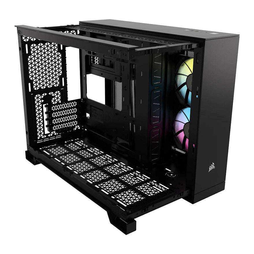 Corsair 2500X RGB schwarz Midi Tower mATX Gaming Gehäuse