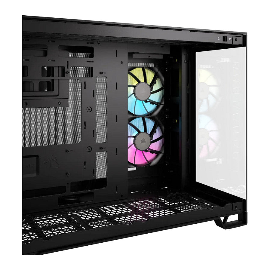 Corsair 2500X RGB schwarz Midi Tower mATX Gaming Gehäuse