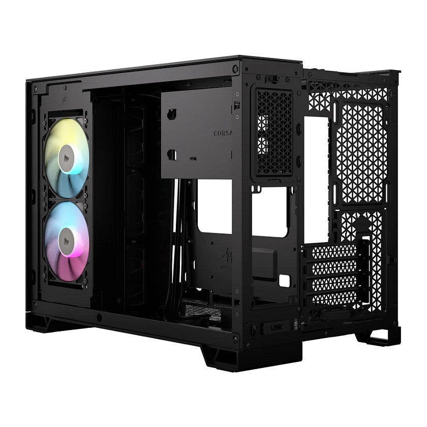 Corsair 2500X RGB schwarz Midi Tower mATX Gaming Gehäuse