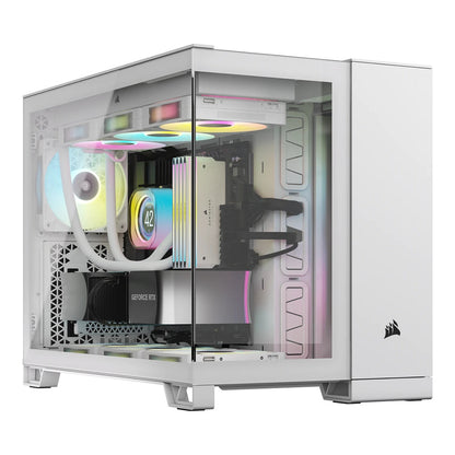 Corsair 2500X RGB weiß Midi Tower mATX Gaming Gehäuse