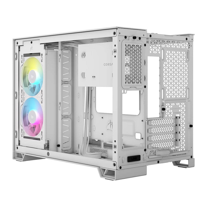 Corsair 2500X RGB weiß Midi Tower mATX Gaming Gehäuse