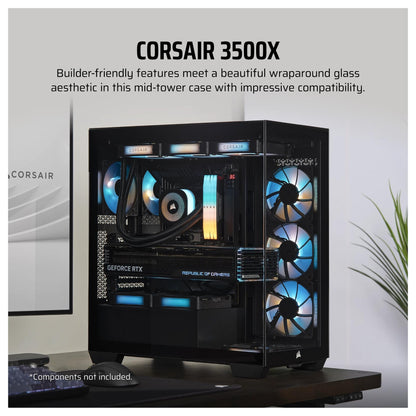 Corsair 3500X schwarz Midi Tower ATX Gaming Gehäuse