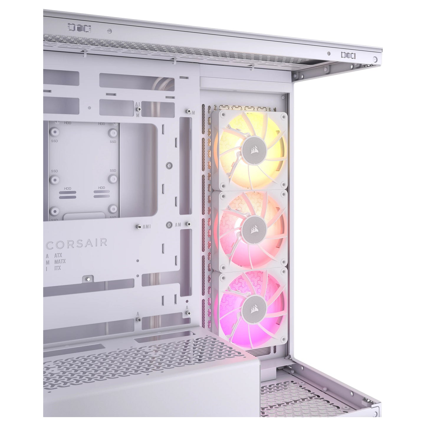 Corsair 3500X LINK RGB weiß Midi Tower ATX Gaming Gehäuse