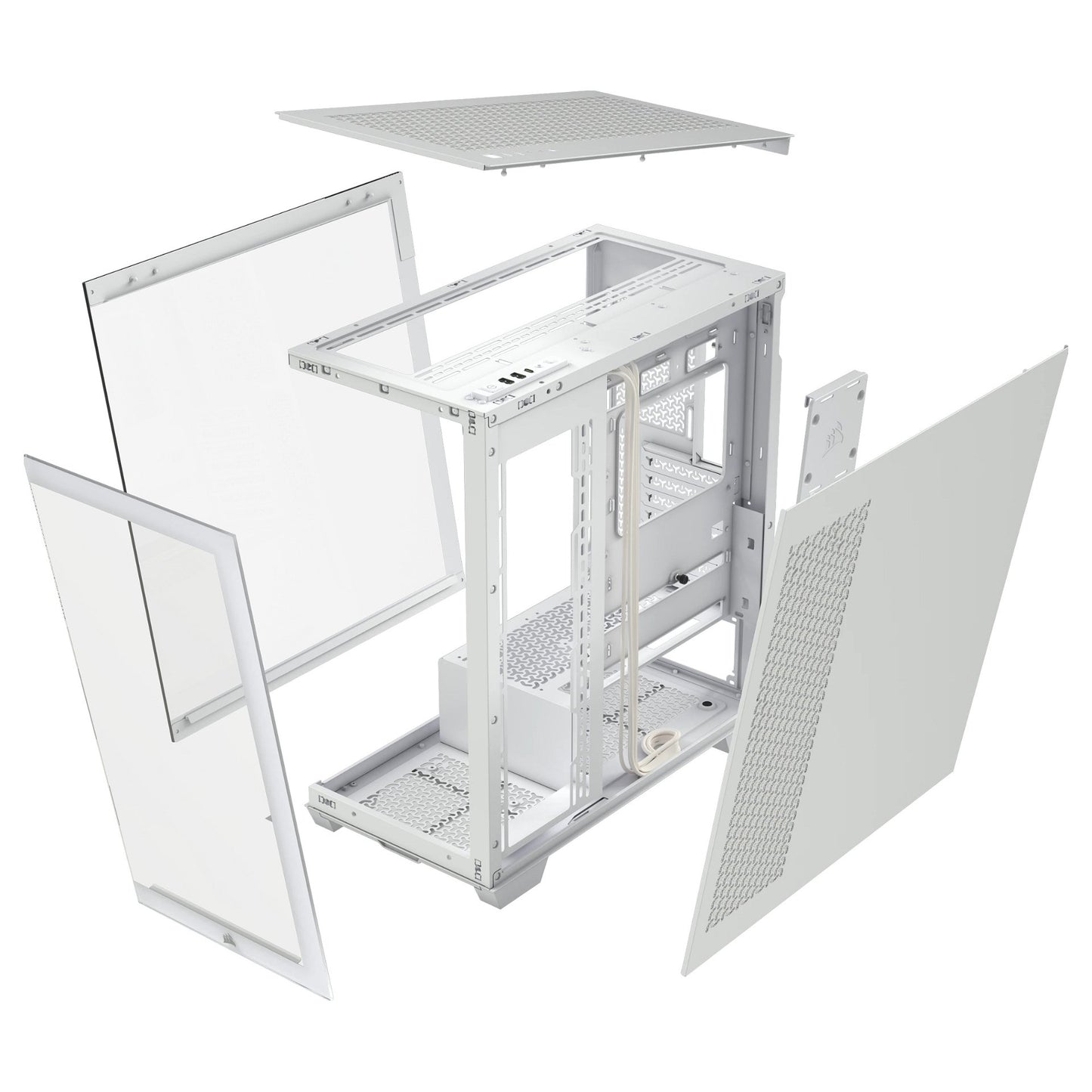 Corsair 3500X weiß Midi Tower ATX Gaming Gehäuse