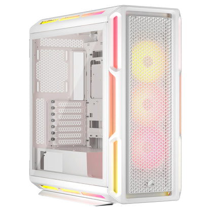CORSAIR Midi 5000T LX RGB (Tempered Glass) White