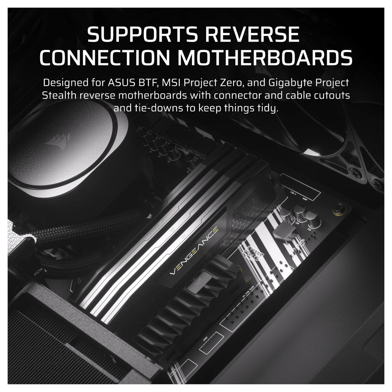 CORSAIR Frame 4000D RS Midi Tower ATX Gaming Gehäuse TG Seitenfenster
