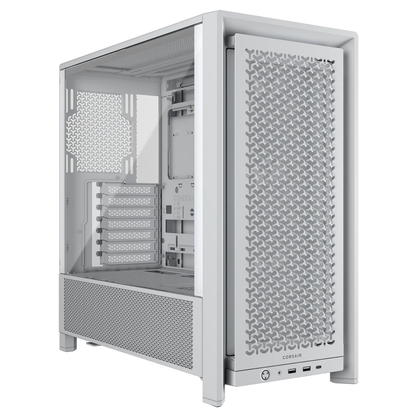 CORSAIR Frame 4000D RS Weiß Midi Tower ATX Gaming Gehäuse
