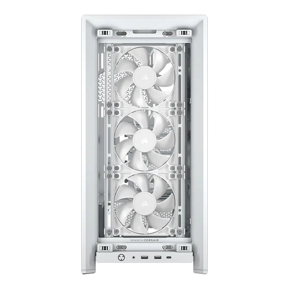 CORSAIR Frame 4000D RS Weiß Midi Tower ATX Gaming Gehäuse