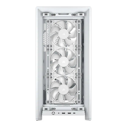 CORSAIR Frame 4000D RS Weiß Midi Tower ATX Gaming Gehäuse