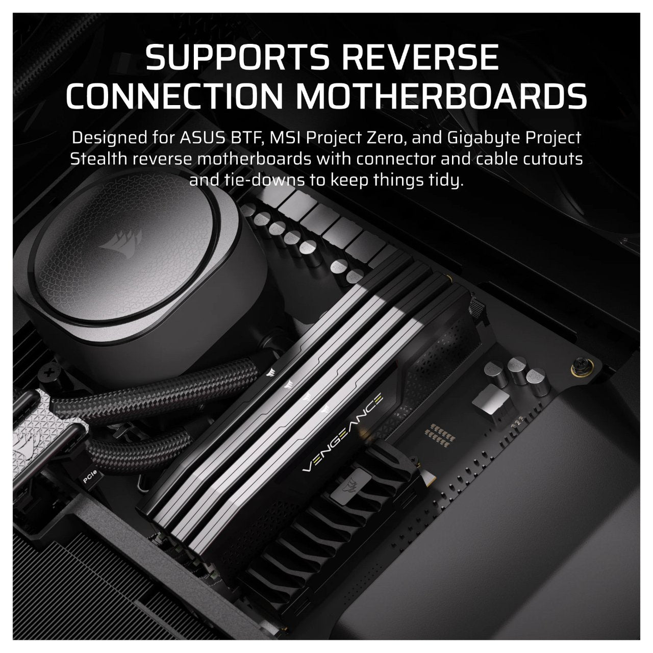 CORSAIR Frame 5000D RS ARGB Schwarz Midi Tower ATX Gaming Gehäuse