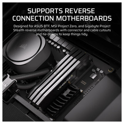 CORSAIR Frame 5000D RS ARGB Schwarz Midi Tower ATX Gaming Gehäuse