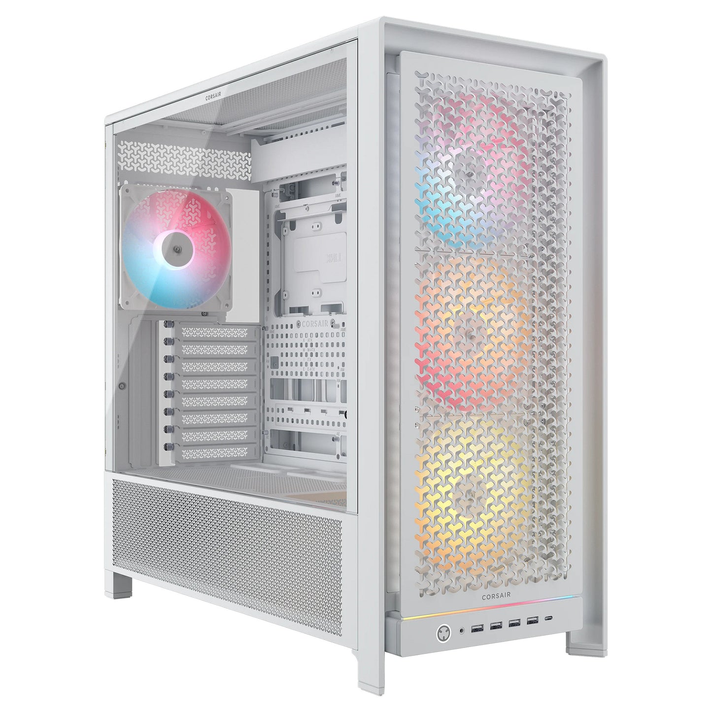 CORSAIR Frame 5000D RS ARGB Weiß Midi Tower ATX Gaming Gehäuse