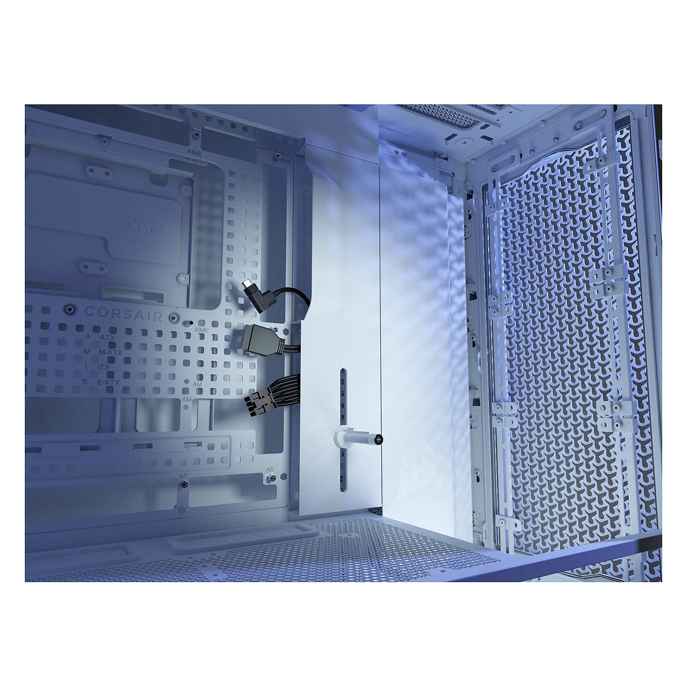 CORSAIR Frame 5000D RS ARGB Weiß Midi Tower ATX Gaming Gehäuse