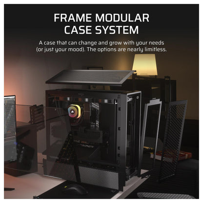 CORSAIR Frame 4000D Schwarz Midi Tower ATX Gaming Gehäuse