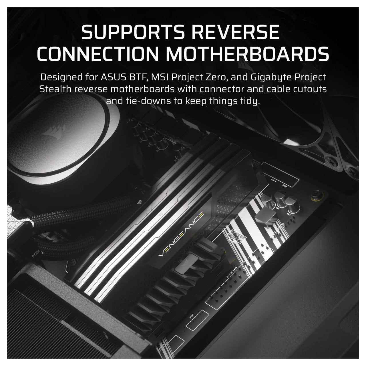 CORSAIR Frame 4000D Schwarz Midi Tower ATX Gaming Gehäuse