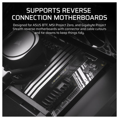 CORSAIR Frame 4000D Schwarz Midi Tower ATX Gaming Gehäuse