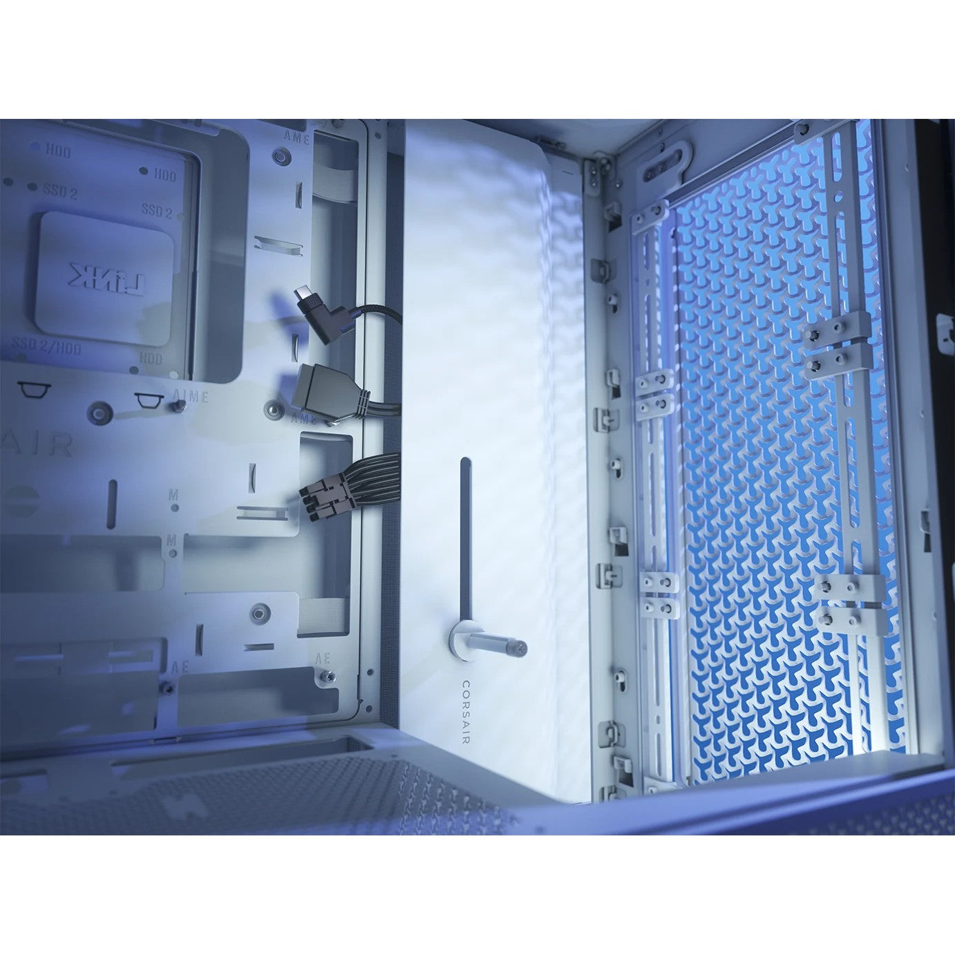 CORSAIR Frame 4000D Weiß Midi Tower ATX Gaming Gehäuse