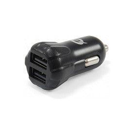 CONCEPTRONIC KFZ-Ladegerät 2-Port 2xUSB-A +Halter 10W sw