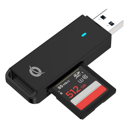 CONCEPTRONIC Kartenleser USB-A3.2->TF/Micro-SD3.0 schwarz