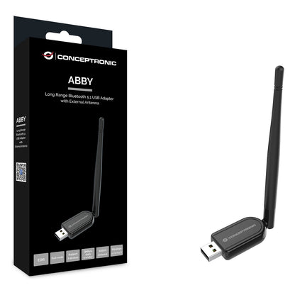 CONCEPTRONIC Bluetooth5.1 Adapter NanoUSB 100m schwarz