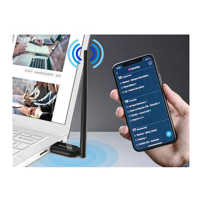 CONCEPTRONIC Bluetooth5.1 Adapter NanoUSB 100m schwarz