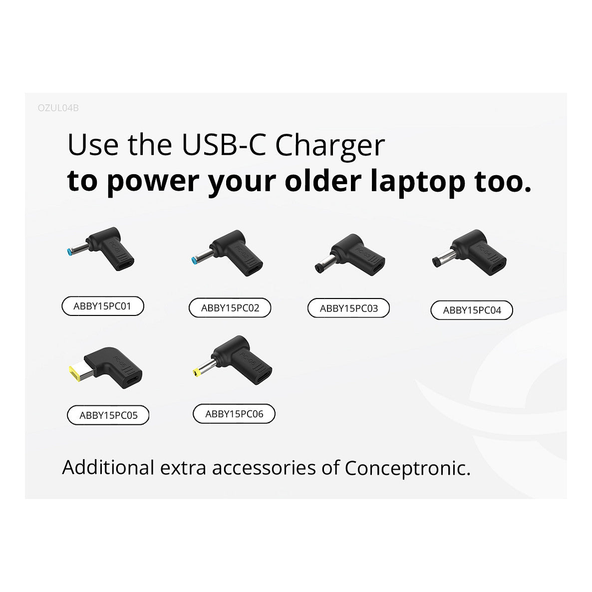 CONCEPTRONIC Ladegerät 1Port GaN USB-C Desk 67WPD3.0/PPS sw