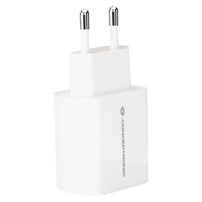CONCEPTRONIC Ladegerät 1Port USB-C Top-Port 20WPD3.0 ws