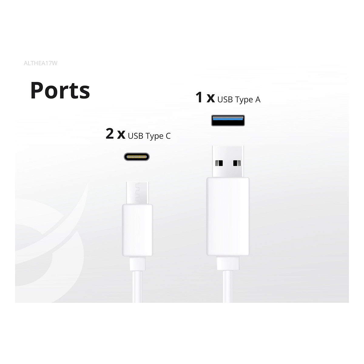 CONCEPTRONIC Ladegerät 3Port GaN 2xUSB-C/1xA 67WPD3.0/PPS ws