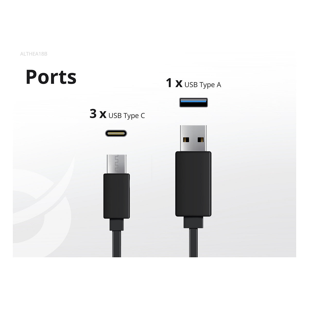 CONCEPTRONIC Ladegerät 4Port GaN 3xUSB-C/1xA100WPD3.0/PPS sw