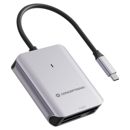 CONCEPTRONIC Kartenleser USB-C3.2->SD/TF4.0/CFast2.0 schwarz