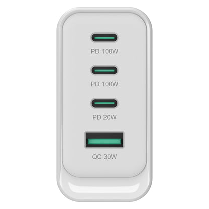 CONCEPTRONIC Ladegerät 4Port GaN 3xUSB-C/1xA100WPD3.0/PPS ws