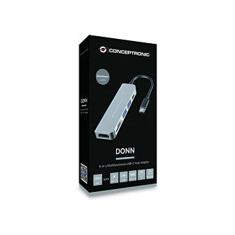 CONCEPTRONIC Dock USB-C->HDMI.2xUSB-A3.0.60WPD.+ 15cm gr