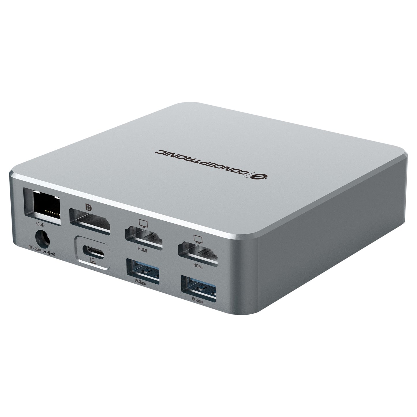 CONCEPTRONIC 15-1 Dock USB-C->2xHDMI/2xUSB-C/4xUSB-A/+80W si