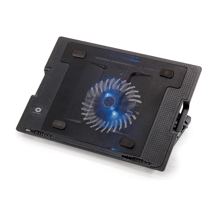 CONCEPTRONIC 1-Fan USB-A2.0 Laptop-Kühlpad 40Kg ERGO 17" sw