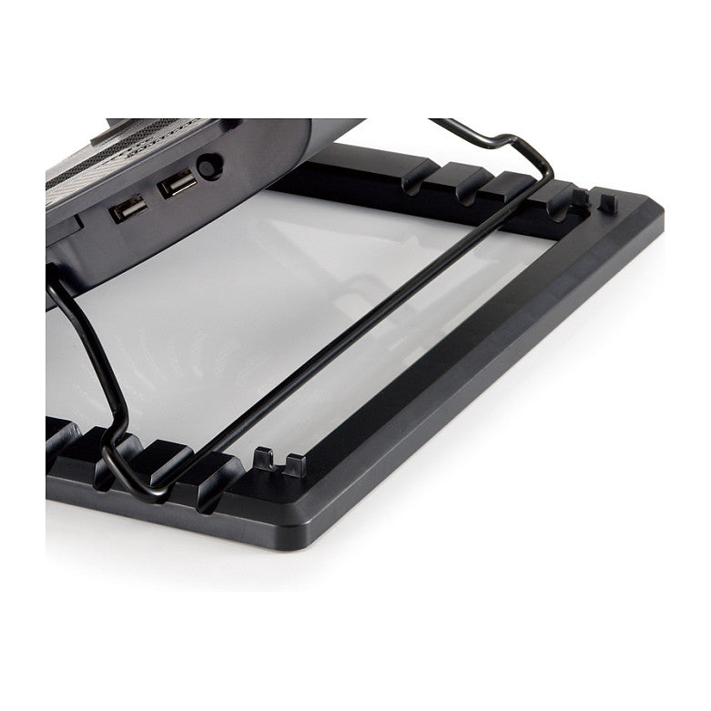 CONCEPTRONIC 1-Fan USB-A2.0 Laptop-Kühlpad 40Kg ERGO 17" sw