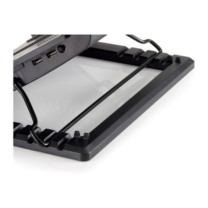 CONCEPTRONIC 1-Fan USB-A2.0 Laptop-Kühlpad 40Kg ERGO 17" sw