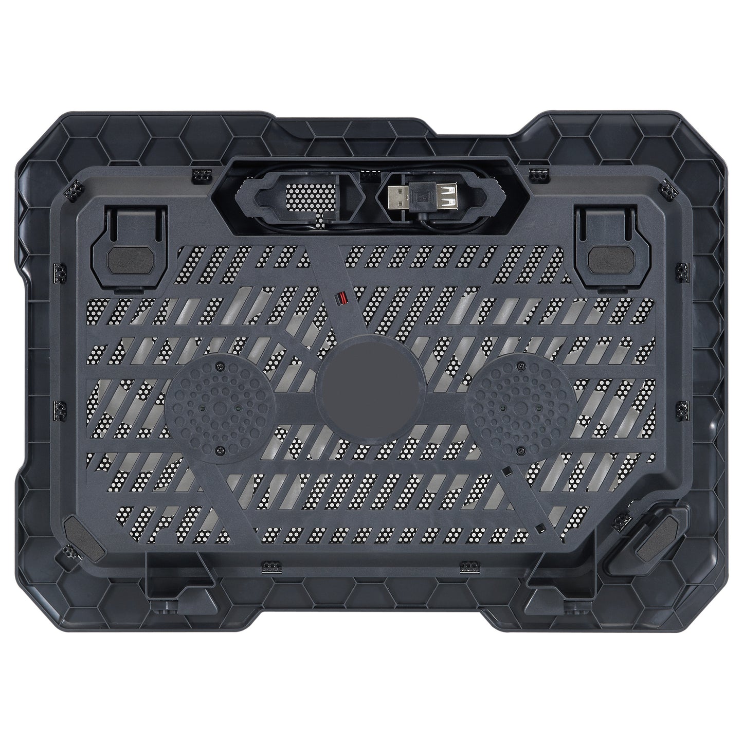 CONCEPTRONIC 2-Fan USB-A2.0 Laptop-Kühlpad 25Kg 15.6" sw