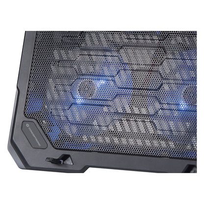 CONCEPTRONIC 2-Fan USB-A2.0 Laptop-Kühlpad 25Kg 15.6" sw