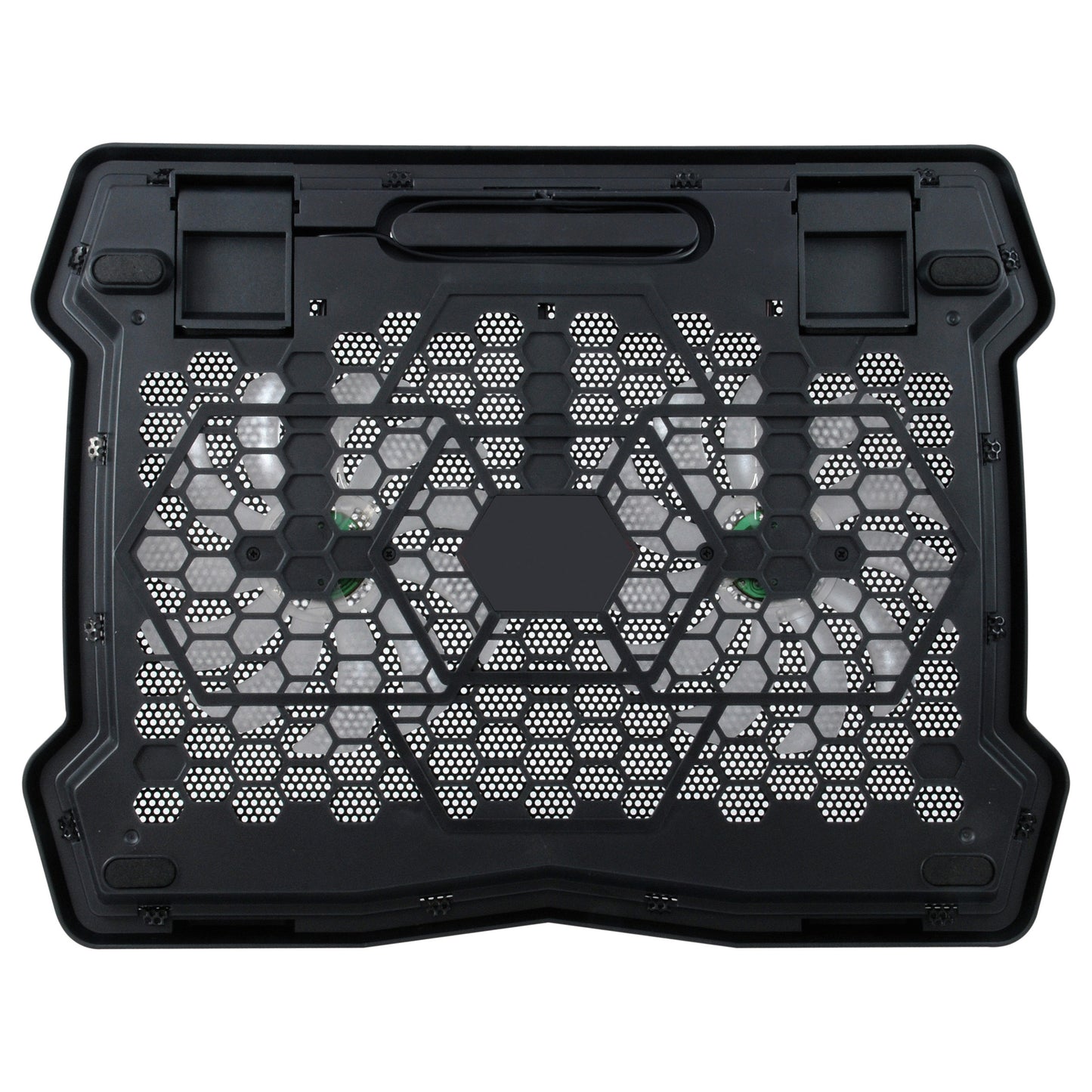 CONCEPTRONIC 2-Fan USB-A2.0 Laptop-Kühlpad 5Kg 15.6" sw