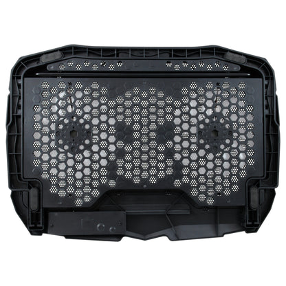 CONCEPTRONIC 2-Fan USB-A2.0 Laptop-Kühlpad 7Kg ERGO 17" sw