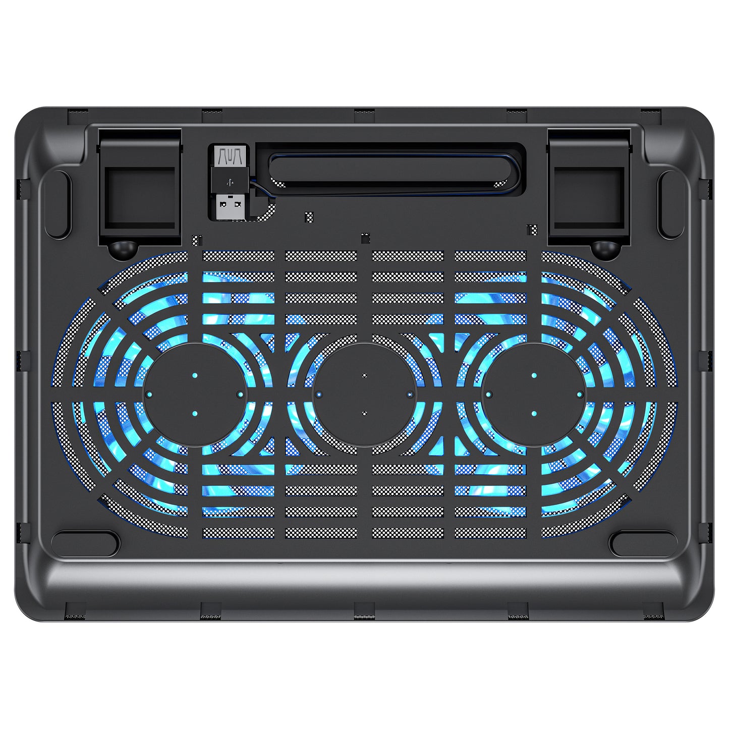 CONCEPTRONIC 2-Fan USB-A2.0 Laptop-Kühlpad 3Kg 15.6" sw