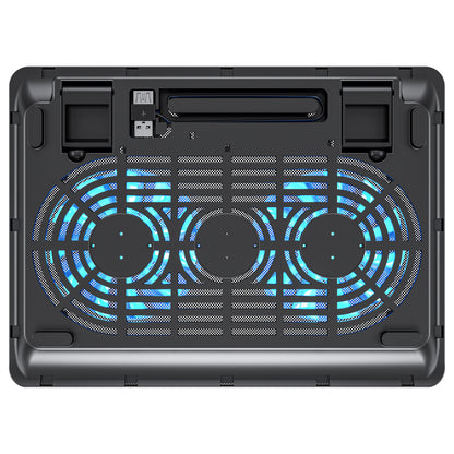 CONCEPTRONIC 2-Fan USB-A2.0 Laptop-Kühlpad 3Kg 15.6" sw