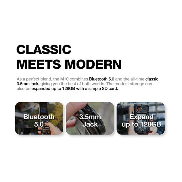 AGM MOBILE M10, 4G, IP68/IP69K/MIL-STD-810H