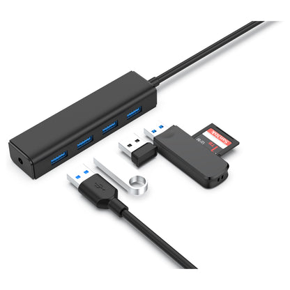 CONCEPTRONIC 4-Port Hub USB-A3.0->4xA3.0 o.Netz. sw