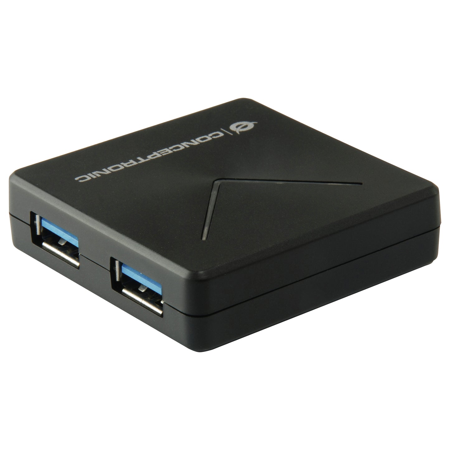 CONCEPTRONIC 4-Port Hub USB-A3.0/Mini-B ->4xA3.0 o.Netz. sw