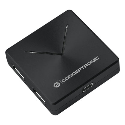 CONCEPTRONIC 4-Port Hub USB-A3.0/Mini-B ->4xA3.0 o.Netz. sw