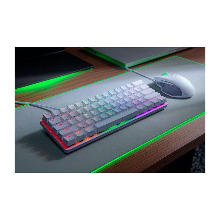 Razer Huntsman Mini Mercury Ed. red Switch QWERTY