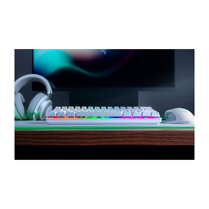 Razer Huntsman Mini Mercury Ed. red Switch QWERTY