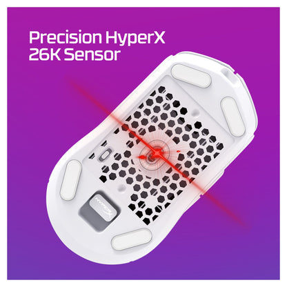 HyperX Pulsefire Haste 2 Wireless Gaming Maus white